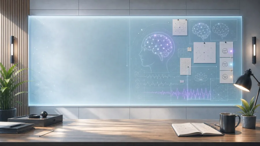 The AI diagnostics chamber in AI Guardians.