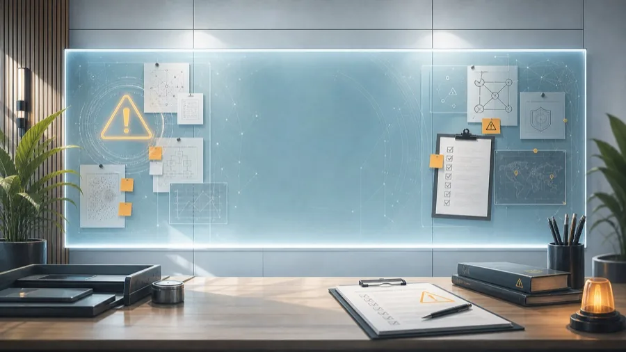 The ATLAS safety control room in AI Guardians.